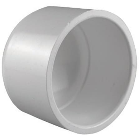 Charlotte Pipe And Foundry Charlotte Pipe Schedule 40 4 in. Slip X 4 in. D Slip PVC Cap 1 pk PVC 02116 2000